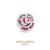杜丽花园DULY GARDEN红色玫瑰胸针11312ZR 商品缩略图2