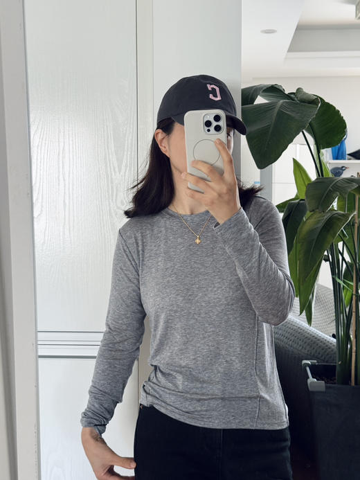 吐血推荐-体感爆舒服！天丝薄羊毛T恤打底衫【包邮+三天无理由退换】 商品图4