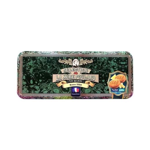 【超市】普拉妈妈 传统什锦法式黃油饼干万翠礼罐 375g/盒 商品图0