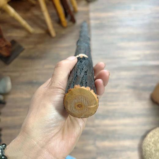 精品黑铁藤棍韧性好鞭杆武术棍颜色大气纹路清晰健身训练棍 商品图4