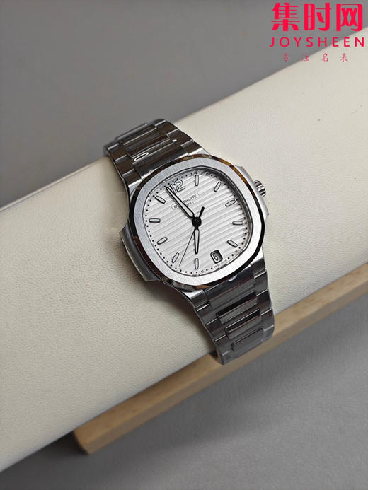 3K百达翡丽运动优雅系列 鹦鹉螺7118 白盘 女士腕表 324一体机 商品图2