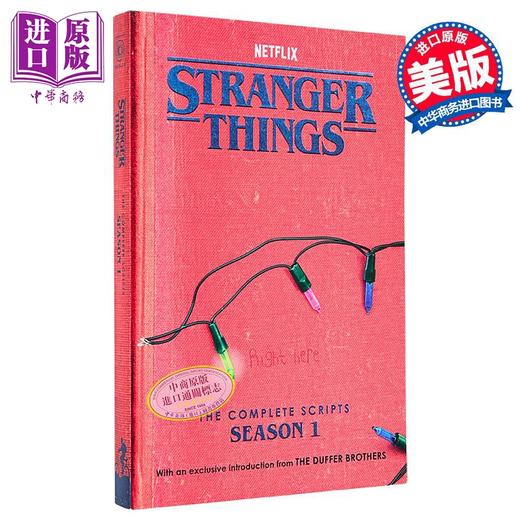 【中商原版】怪奇物语剧本书第1季 英文原版 Stranger Things Scripts 怪奇物语周边 可搭怪奇物语立体书怪奇物语设定集 怪奇物语官方周边 商品图1