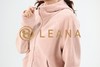 LEANA女士宽松拉链连帽健身运动风加绒外套LN1212 商品缩略图8