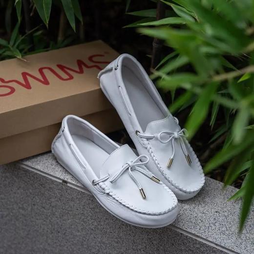 软头层牛皮休闲乐福鞋  A-5900 商品图6