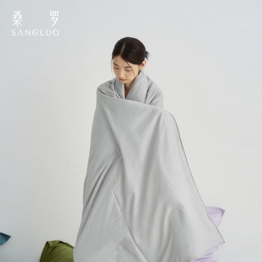 桑罗桑蚕丝夏凉被多功能蚕丝被 商品图1