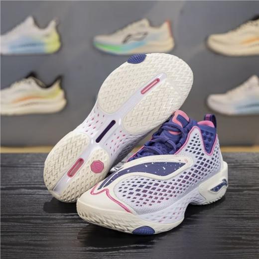 李宁男子2025春秋回弹轻便防滑缓震l篮球鞋运动鞋ABFV025-9 商品图5