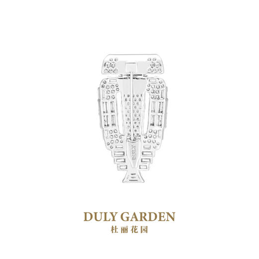 杜丽花园DULY GARDEN 法国高端设计胸针品牌艳彩黄钻送礼品配饰女 11313ZW 商品图2