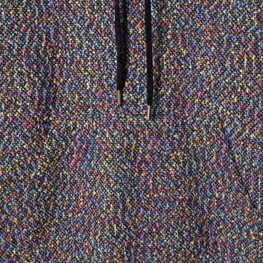 WY1188SDSA男士秋冬新款痞帅男装潮牌彩色小香风抽绳连帽卫衣百搭时尚 商品图3