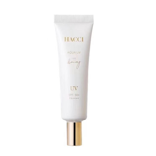日本  HACCI 金管高保湿水润蜂蜜防晒霜 SPF50+  30g 商品图6