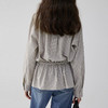 馥迦法式气质通勤腰带条纹衬衫 商品缩略图5