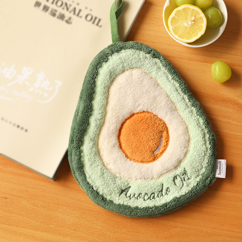 【牛油果擦手巾】晟麦定制擦手巾-会员专享