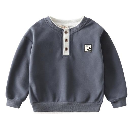 【69元起2件】【专柜品质】2025秋冬季新款儿童韩版卫衣 针织绵柔软耐磨卫衣 商品图4