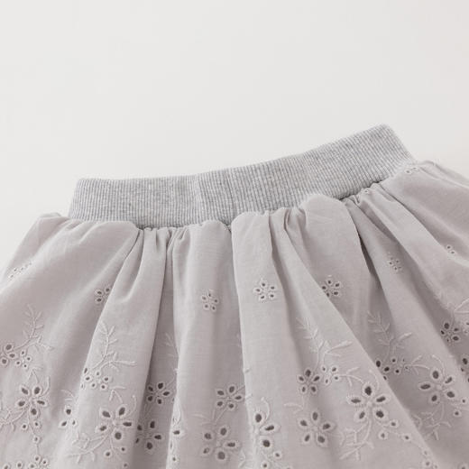 马克珍妮女童花边网纱加绒拼接裙裤2025年冬装新款551335 商品图2