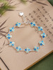 子佩集【四叶安好】S990银手链【MXSL011】四叶草花丝珐琅彩2510 商品缩略图4