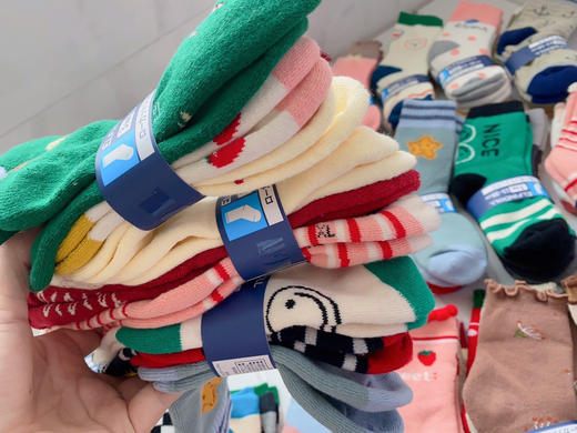 【25.9元秒9双】限时折扣！西松屋加厚毛巾袜，一组发9双各种花色款式🧦品质超高，3元/双不到的白菜价格！供不应求！ 商品图5