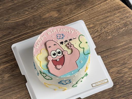 派大星B款手绘蛋糕 商品图1