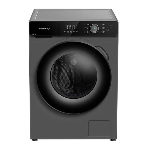 GREE格力 新一代净静洗烘一体机 10kg 智能烘干 洁净升级 XQG100-DWB1201Bi1 (墨云灰) 商品图3