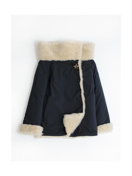 Kaiy Xiao 爱斯基摩人系列 部落美人毛绒双面外套 商品图8