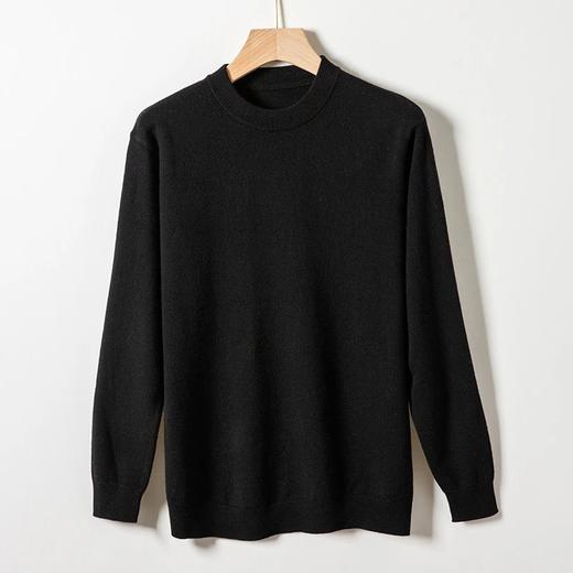 【100%绵羊毛 温暖加倍 柔滑不扎皮肤】耐尔男款万金油打底羊毛衫（W3066） 商品图11