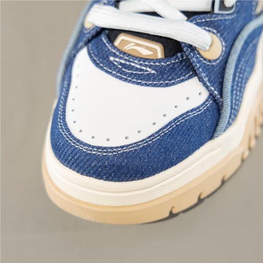 李宁男子2025春秋发财滑板鞋运动鞋休闲鞋板鞋AGCV059-3 商品图4