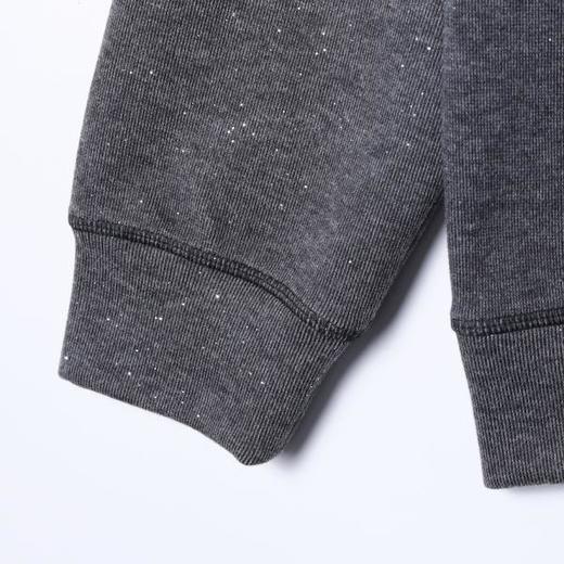 WY1197SDSA秋冬新款痞帅男装潮牌满天星四点刺绣抽绳连帽卫衣缝线百搭 商品图4