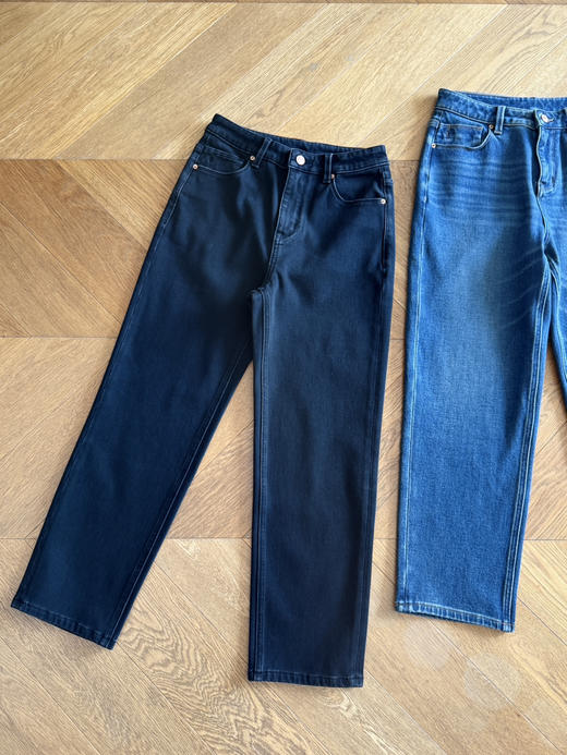 25秋 新法棍--窄裤管显瘦显腿直九分牛仔裤【包邮+三天无理由退换】 商品图4