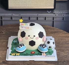 足球蛋糕P款 球形