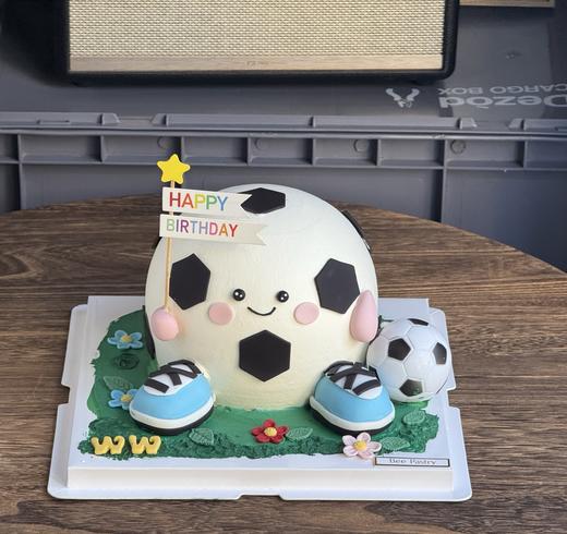 足球蛋糕P款 球形 商品图0