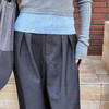 馥迦高级垂感宽松西装阔腿裤 商品缩略图6