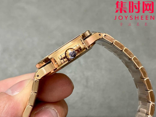 3K百达翡丽运动优雅系列 鹦鹉螺7118 渐变橙红宝石 女士腕表 324一体机 商品图5