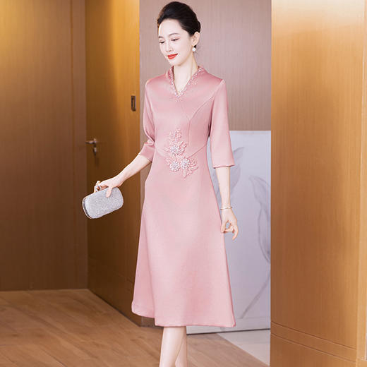 LC 2538礼服高贵妈妈装连衣裙 商品图2