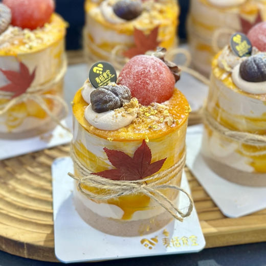 定心柿（红茶可可胚 巧克力奶油 柿子酱柿子果肉夹心） 商品图0