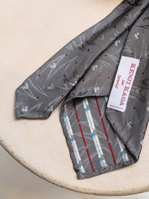 Kenji Kaga 七折无里衬领带 商品图2