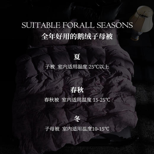 拾穗者95可水洗鹅绒被两件套（圣境粉） 商品图2