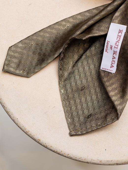 Kenji Kaga 七折无里衬领带 商品图2