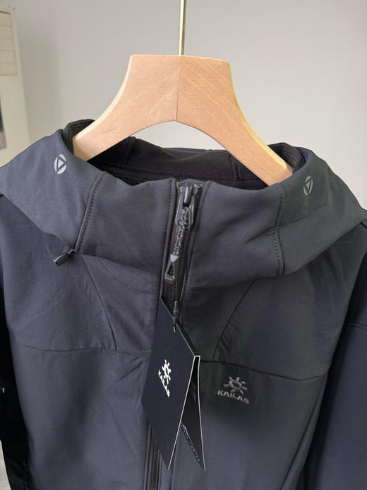 【开放日忙 秒杀价已调 直接拍】凯乐石 雷鸟防风 男女同款 抓绒连帽 软壳外套 冲锋衣 商品图12