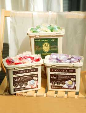 绽家双重爆香精油六合一洗衣凝珠38颗