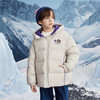 【MQD】男大童冬季学院风撞色休闲保暖连帽羽绒服 商品缩略图1