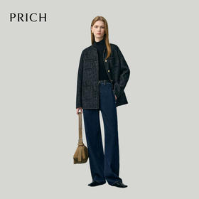 PRICH女装羊毛小香风西装外套PRJWF4T03M