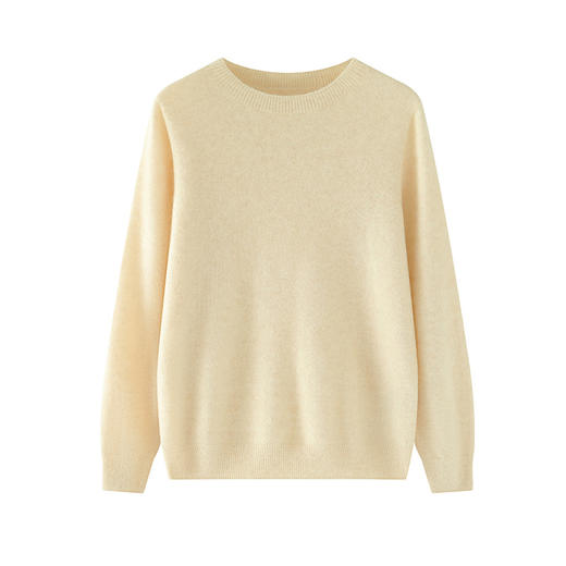 优选丨【乐商城专享】鹿展901/514/515男女圆领羊绒衫 100%羊绒 948 商品图6