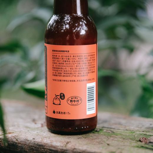  [屁侠推荐]丑美阿柑 耙耙柑拉格精酿啤酒  235ml*6瓶  商品图3
