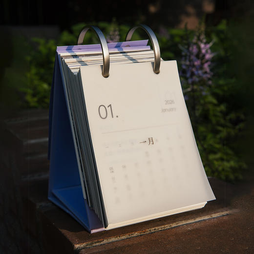 2026年「迎」日历 （超治愈读书台历 文艺风格创意趣味日历 桌面日历小摆件  创意礼品 ） 商品图2