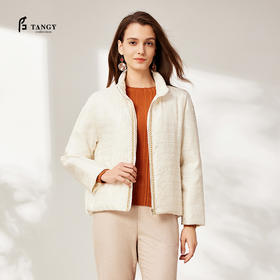 TANGYcollection2025冬季新品商场同款女士立领棉衣外套L254020