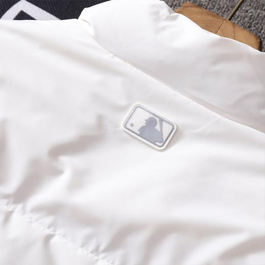 【MLB小标短款羽绒服】秋冬男女情侣经典立领小标时尚羽绒服外套 商品图11
