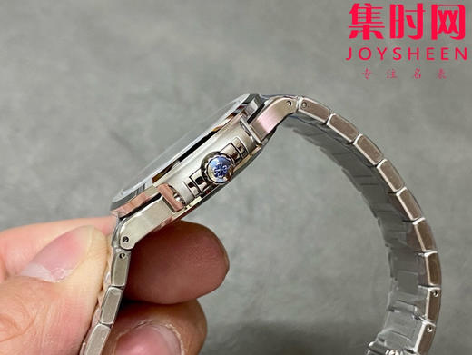 3K百达翡丽运动优雅系列 鹦鹉螺7118 蓝色盘 女士腕表 324一体机 商品图5