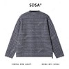 26T8785SDSA秋冬新款痞帅男装潮牌拼接条纹假两件卫衣下摆松紧设计百搭 商品缩略图5