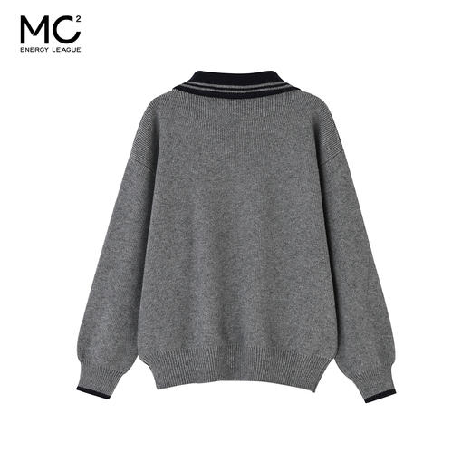 女装翻领配领带款毛衣-3131M5241031 商品图4