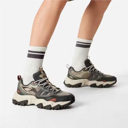 李宁男子2025秋季防滑透气休闲鞋老爹鞋AGCV375-3 商品图0