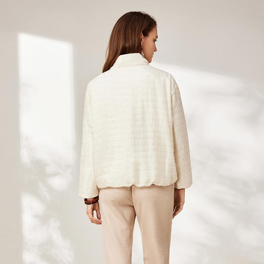 TANGYcollection2025冬季新品商场同款女士立领棉衣外套L254020 商品图2