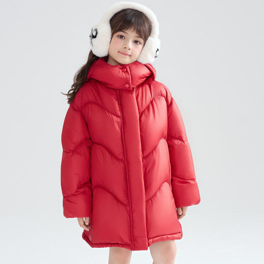 笛莎Deesha 2025冬季女童羽绒服 商品图1
